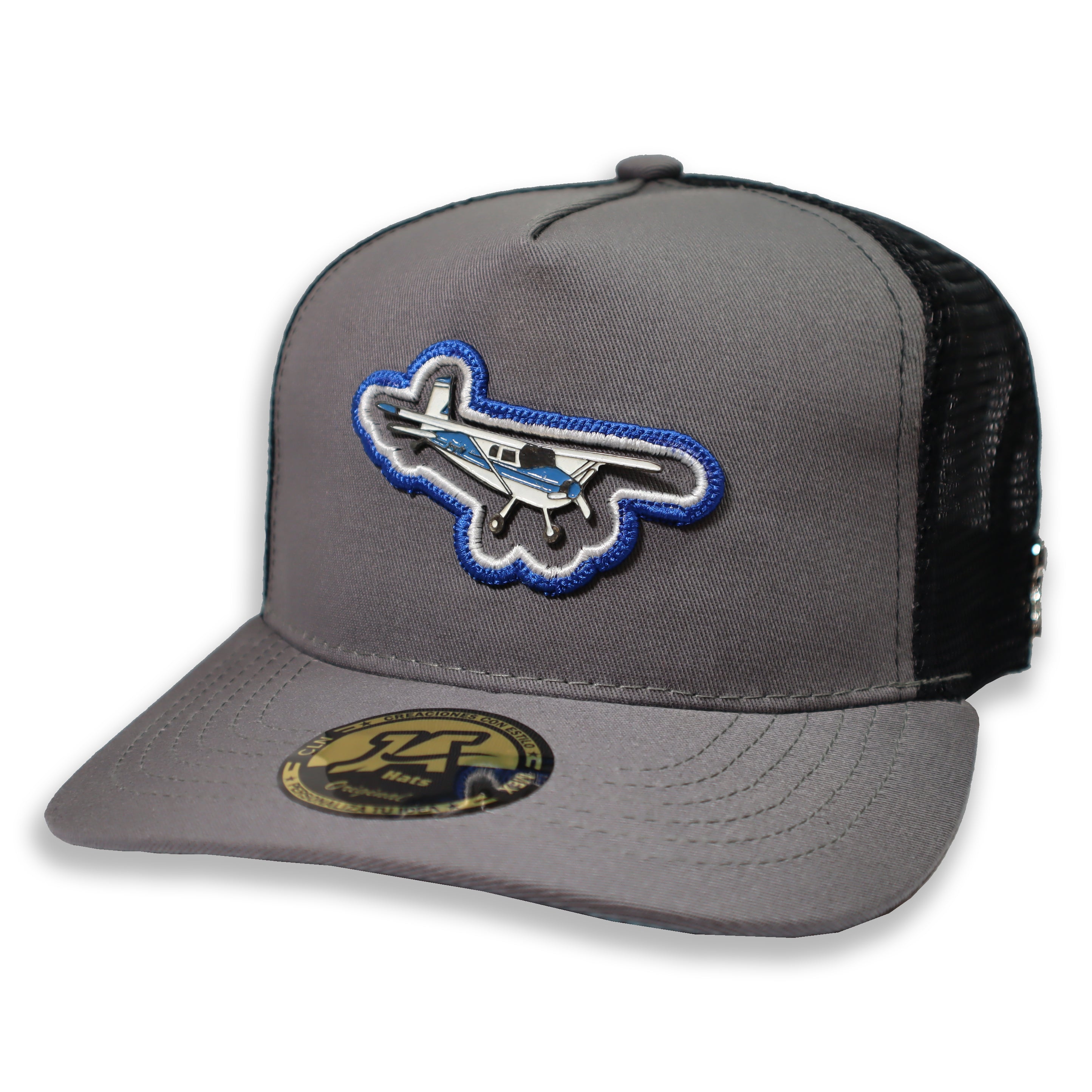 GORRA JA HATS AVIONETA GRAY TRUCKER