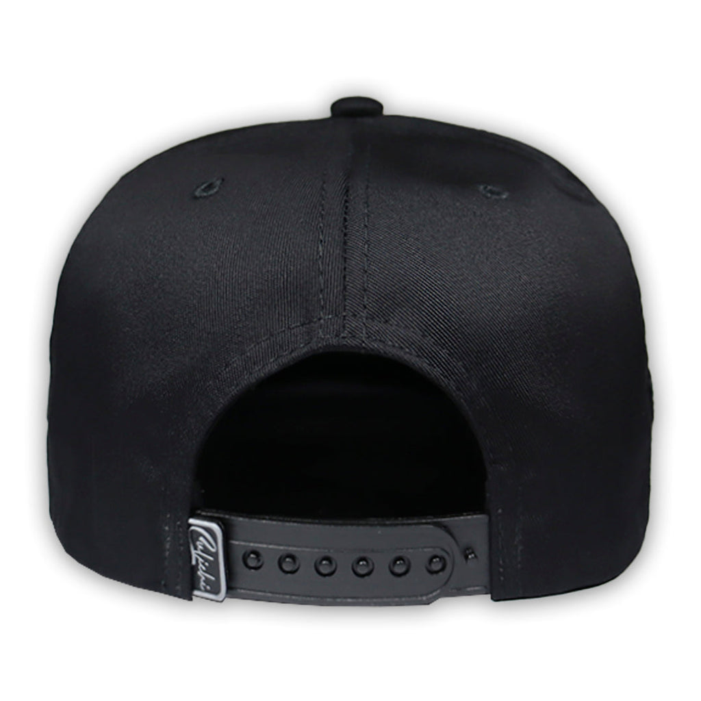 GORRA CULICHI CAPS EL HALCON BLACK GOMA SOLIDA