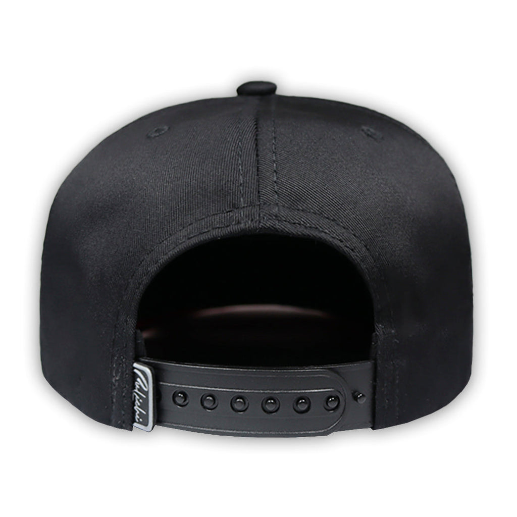 GORRA CULICHI CAPS BLACK ALIEN PLACA SOLIDA