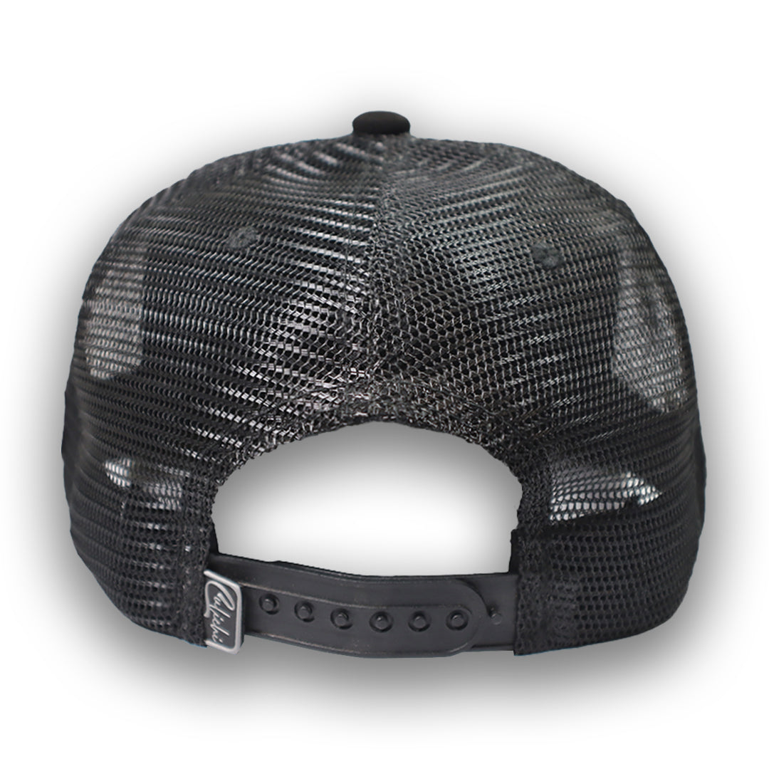 GORRA CULICHICAPS BAD BOY BLACK TRUCKER GOMA