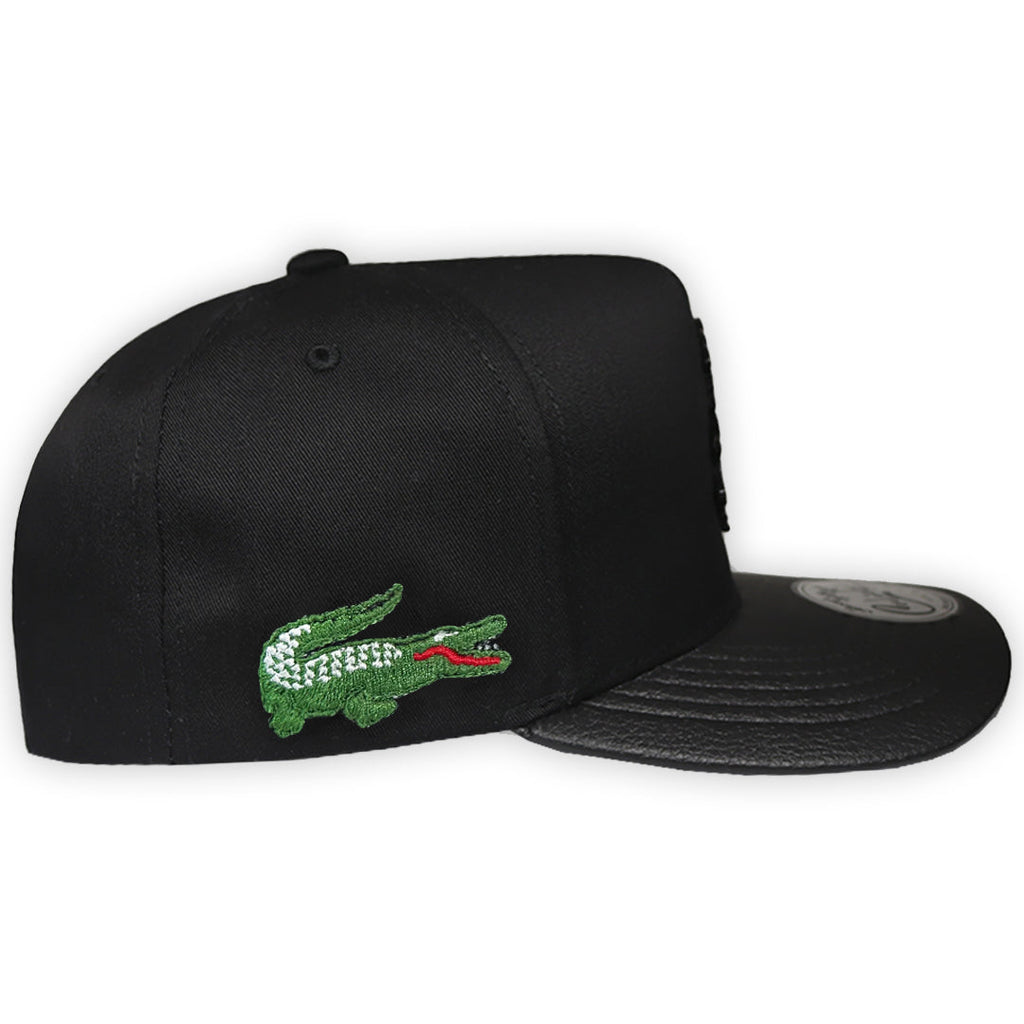 GORRA CULICHI CAPS BAD BOY PLACA BLACK SOLIDA