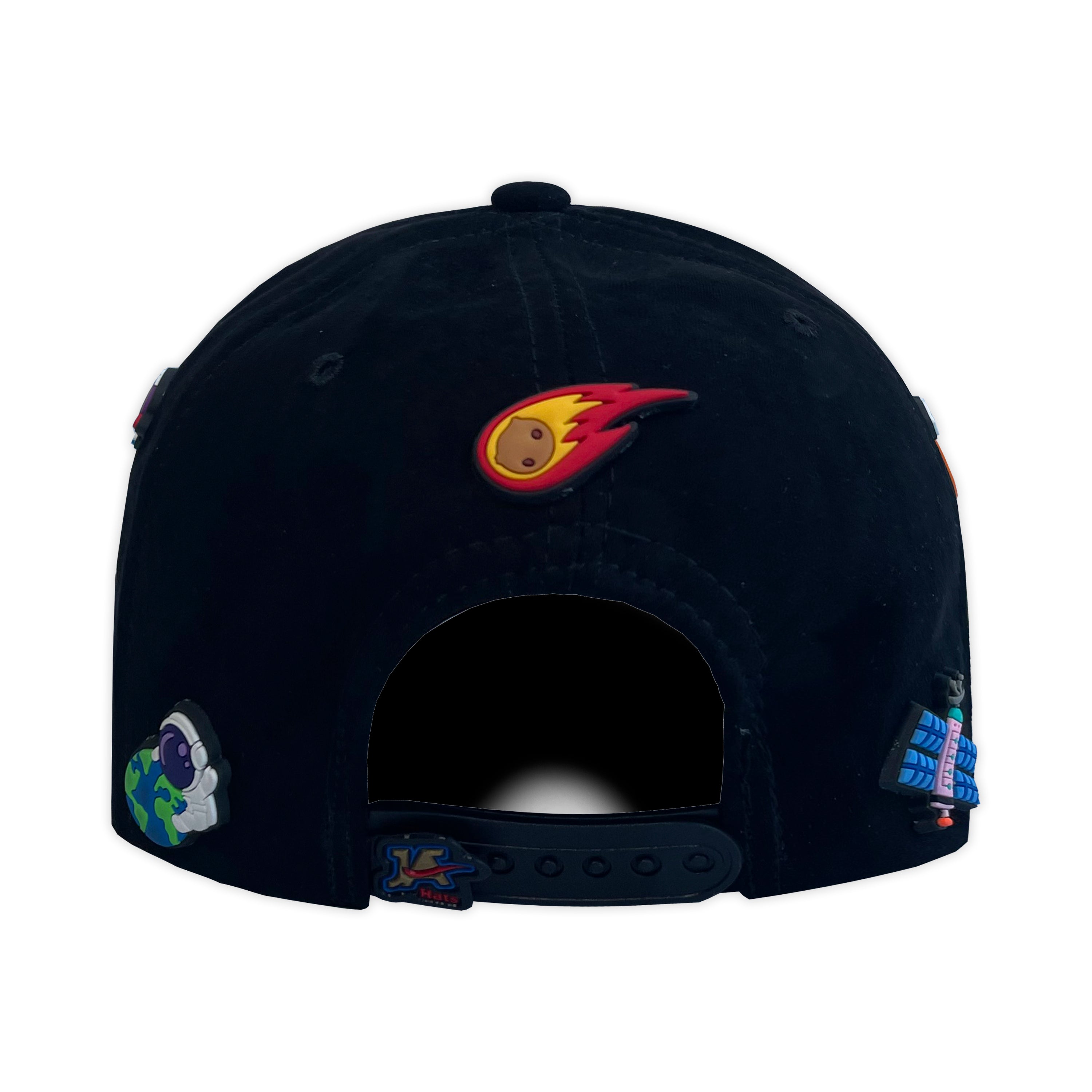 JA HATS ALIEN PEACE NEGRA