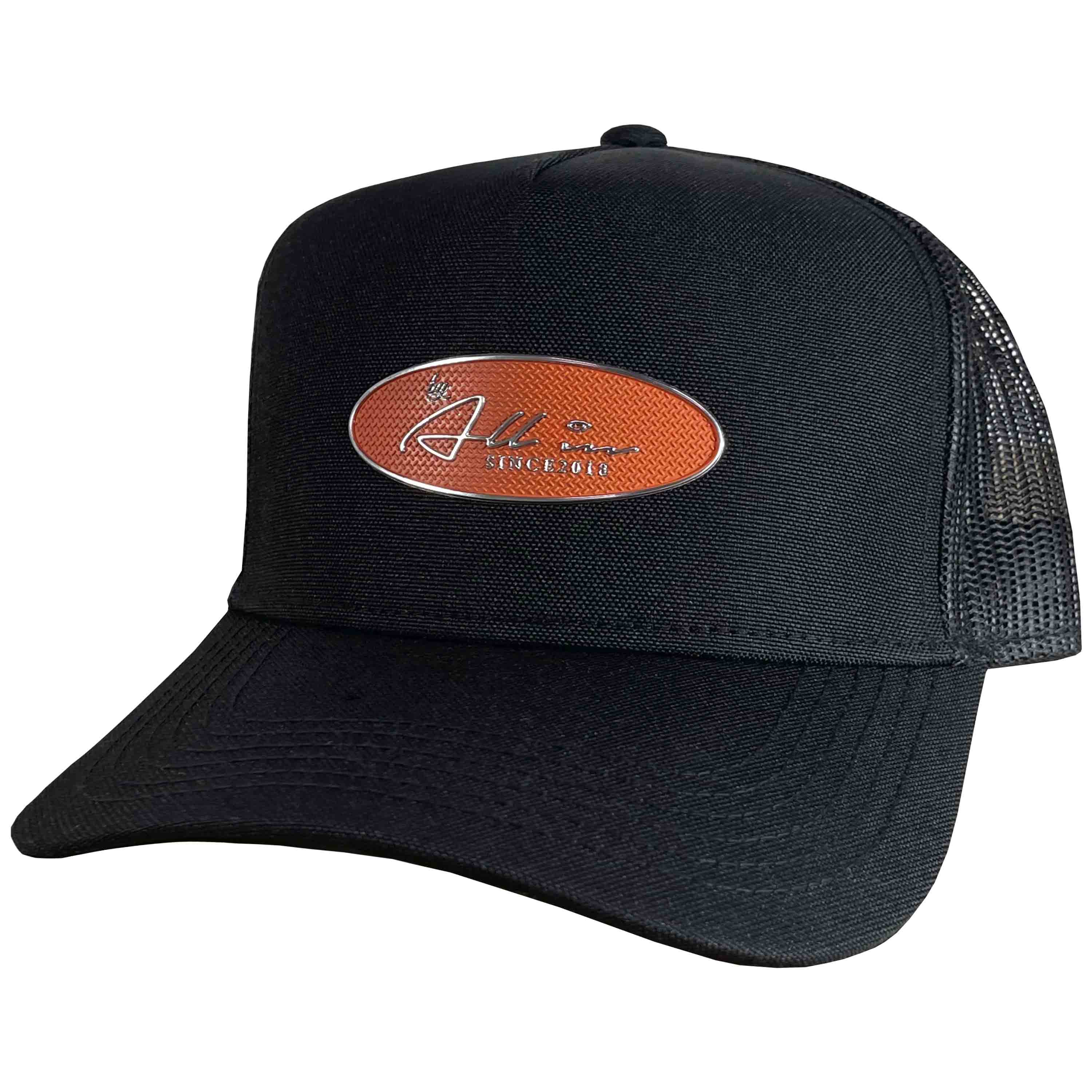 GORRA ALL IN BRAND CHROME COLOR BLACK