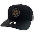 Gorra AM HATS GOLD C VISERA VINIPIEL