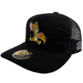 Gorra ja hats rat and chesse black placa trucker