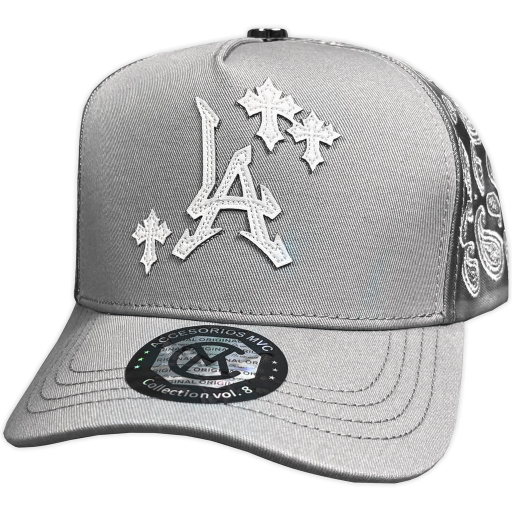 Gorra MVC LA CHROME GRAY MALLA VISERA CURVA