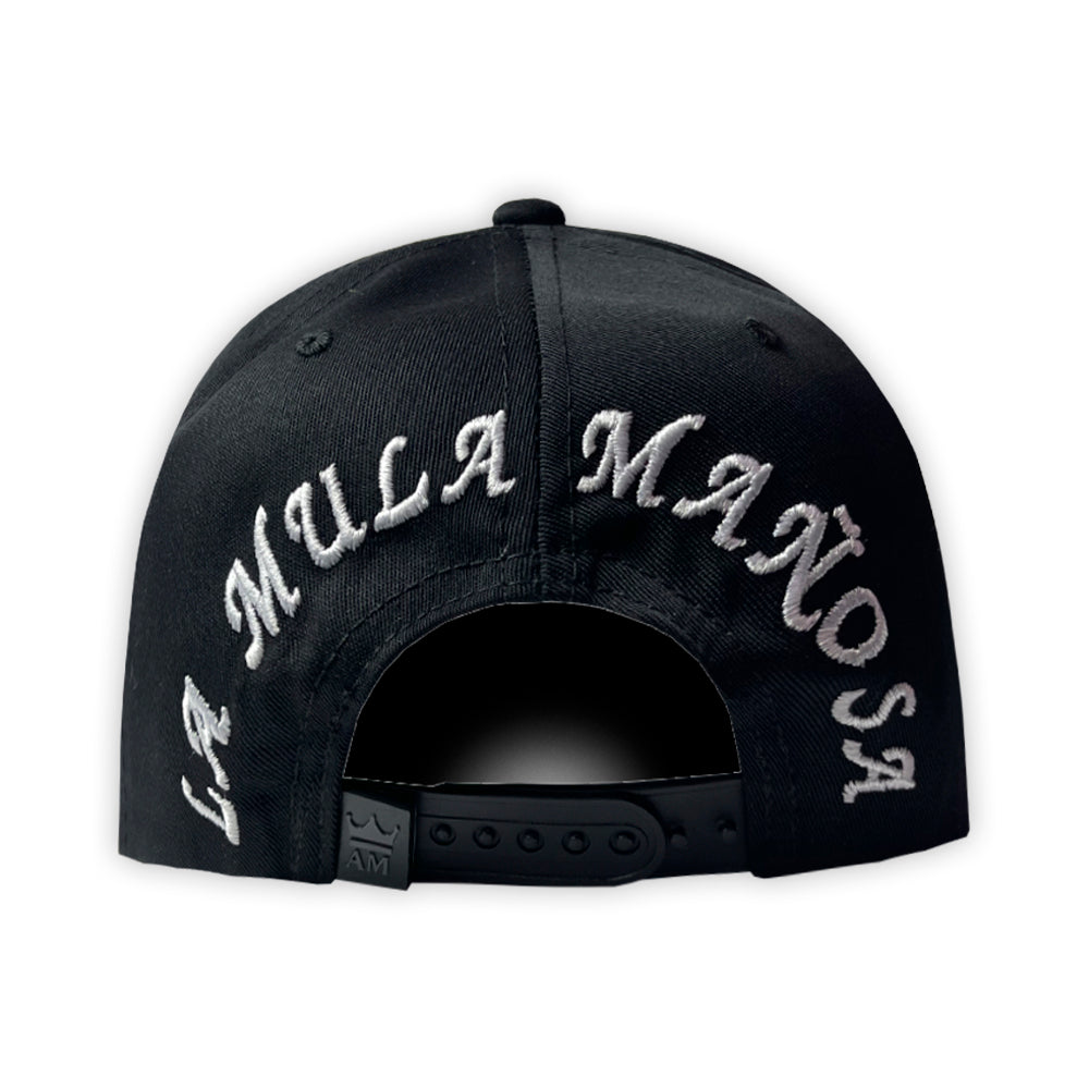 GORRA AM HATS MULA MAÑOSA NEGRA V. VINIPIEL