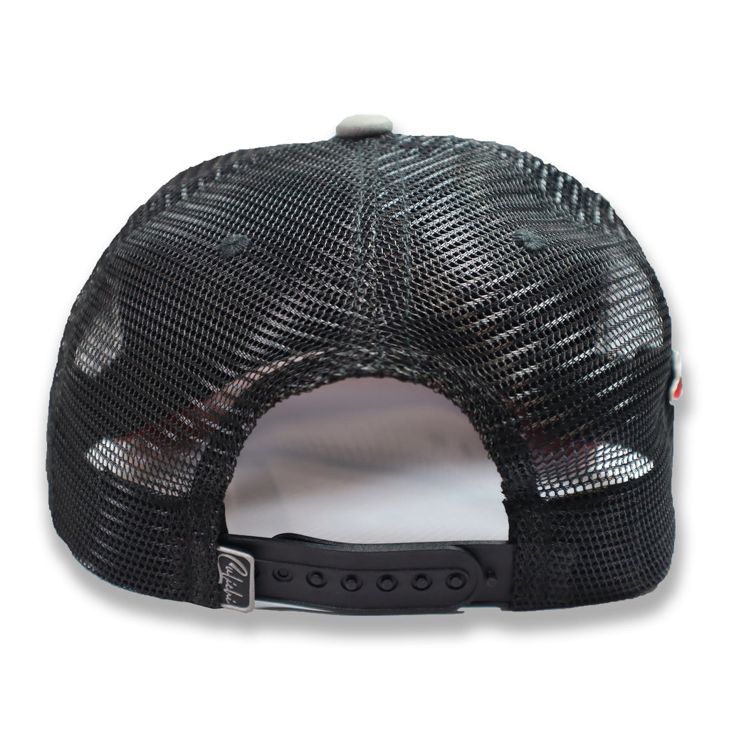 GORRA CULICHI CAPS GRAY ALIEN TRUCKER