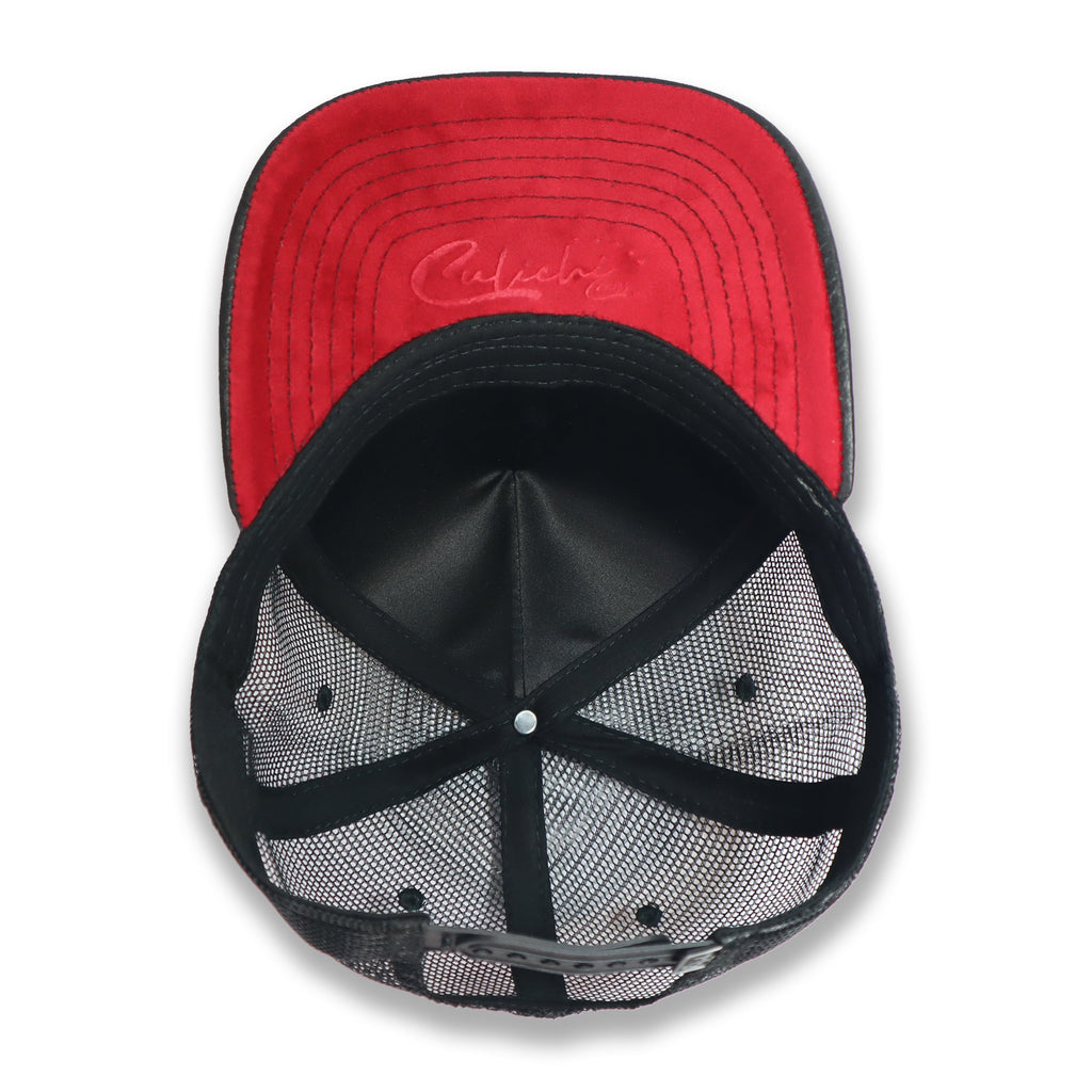 GORRA CULICHI CAPS GRAY ALIEN TRUCKER
