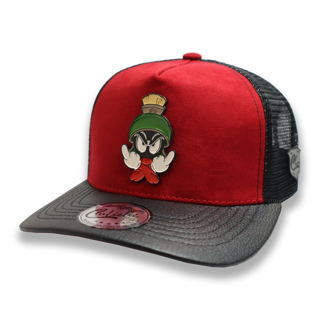 GORRA CULICHI CAPS RED ALIEN TRUCKER