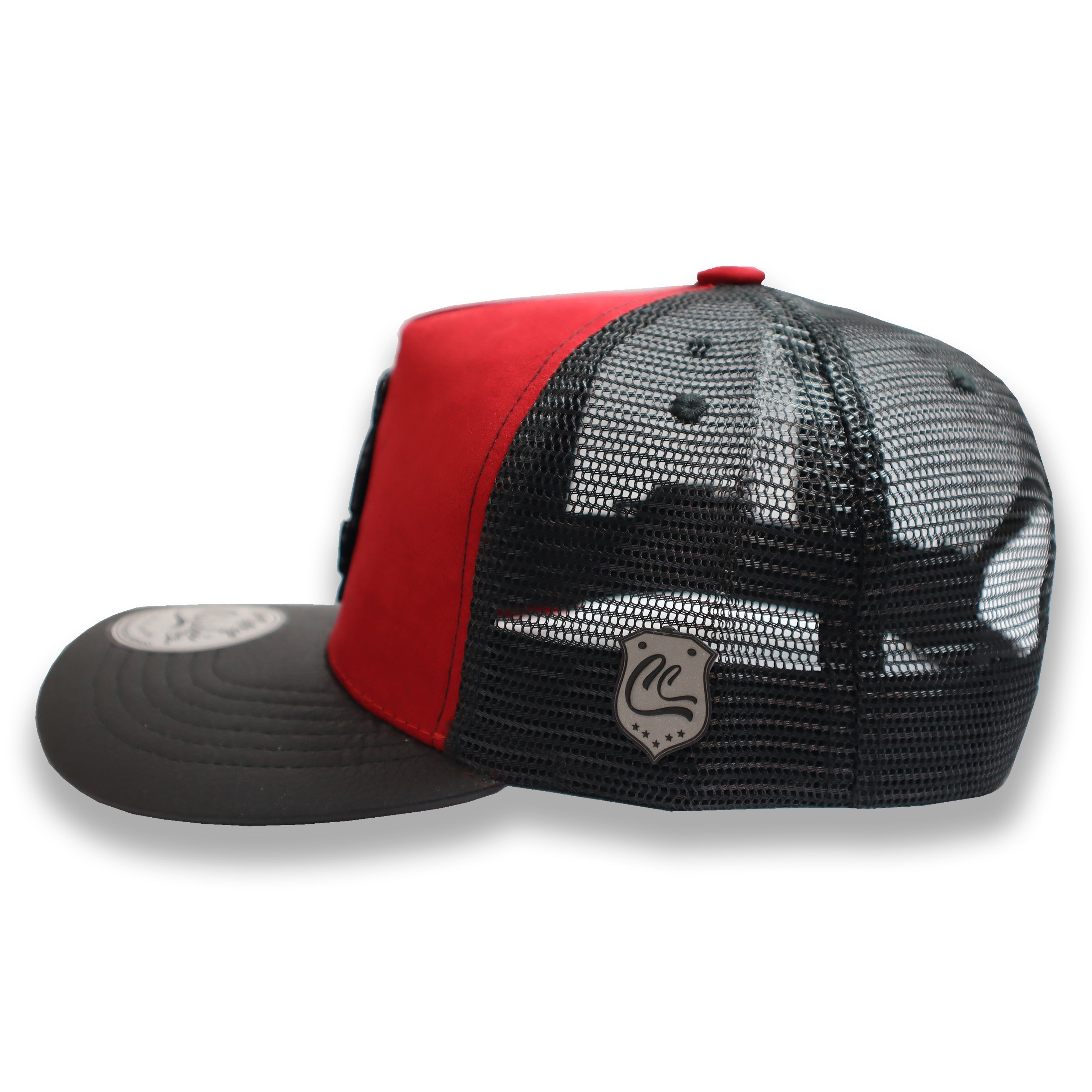 GORRA CULICHI CAPS RED ALIEN TRUCKER