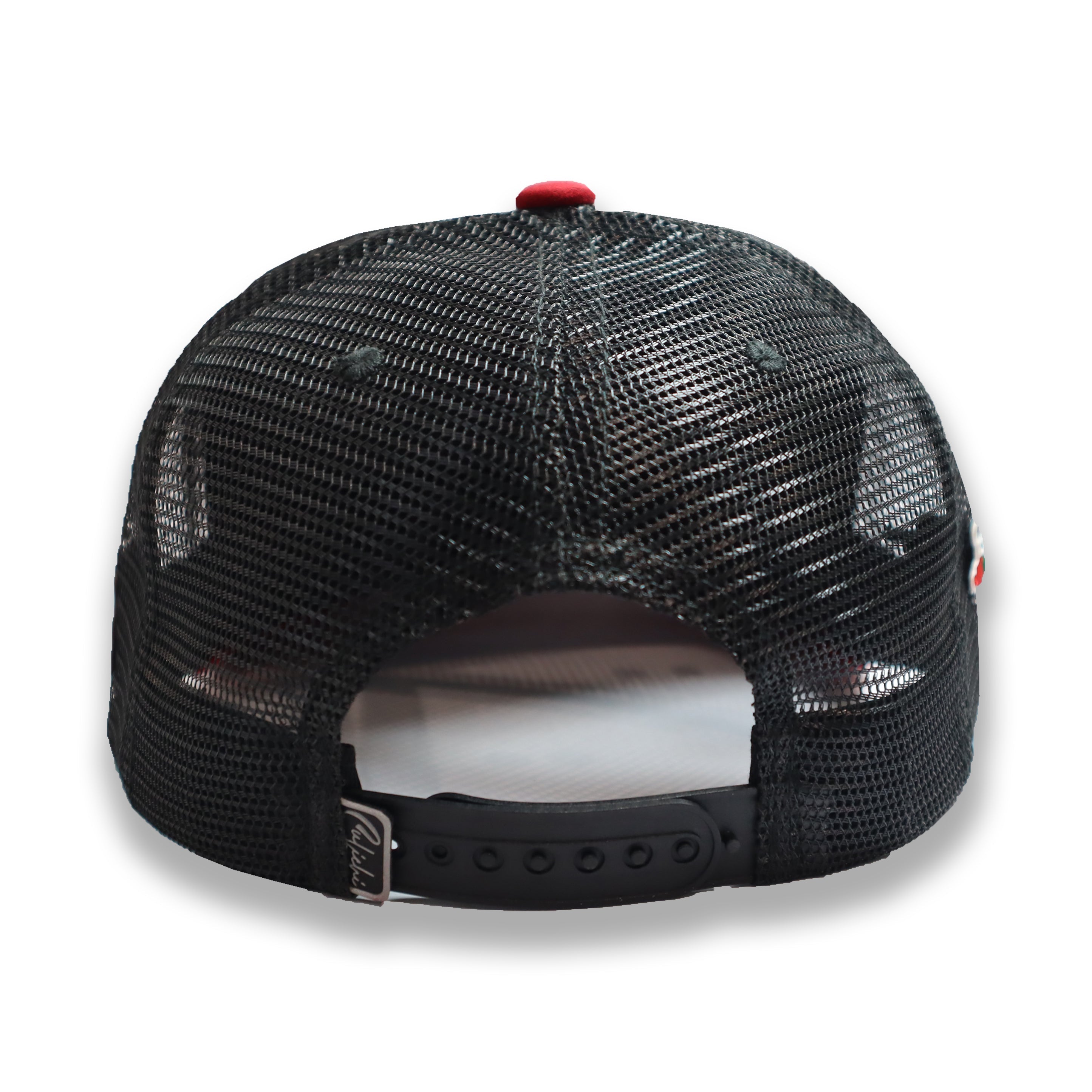 GORRA CULICHI CAPS RED ALIEN TRUCKER