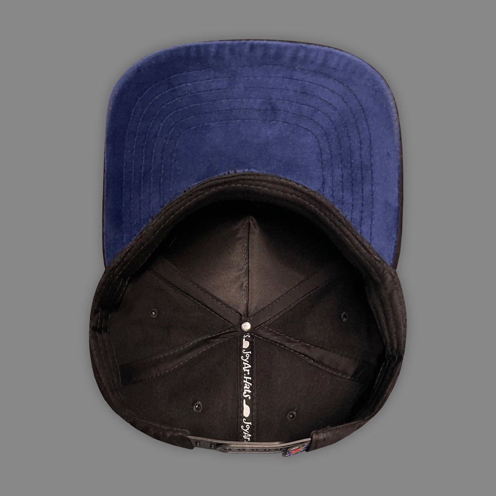 GORRA JA HATS MC PATO FACE GAMUZA NEGRA