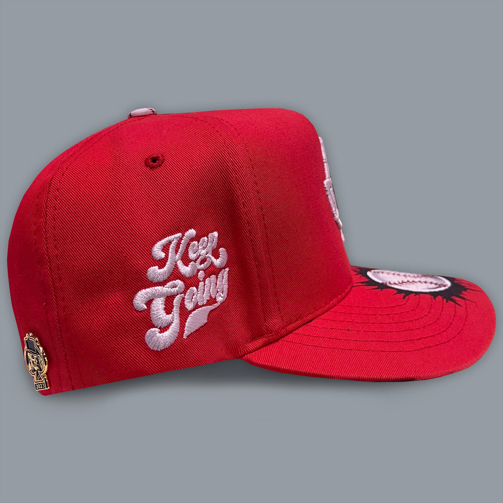 ONE RED BASEBALL