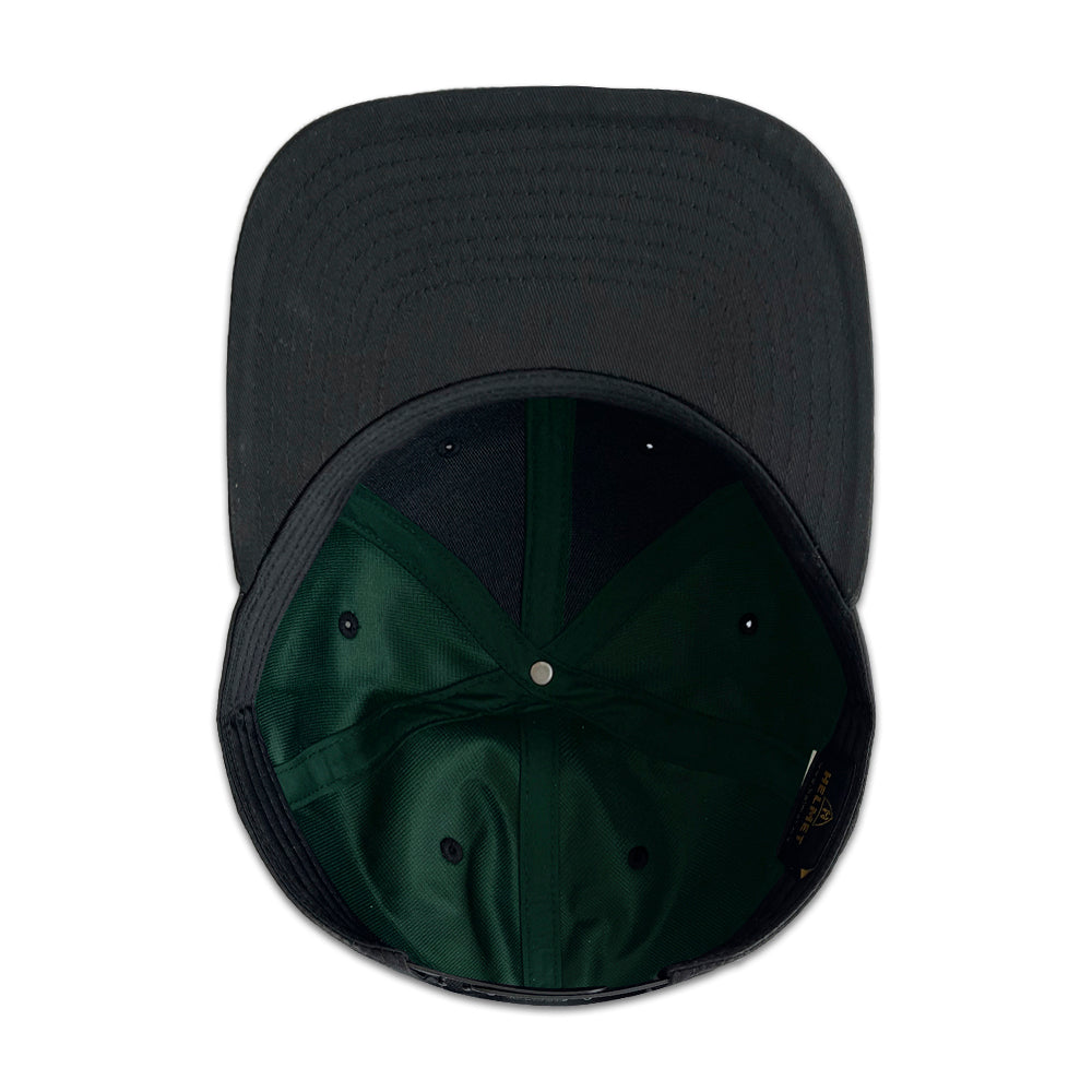 GORRA VAGO STYLE BLACK PANTHER GABARDINA VERDE CON NEGRO