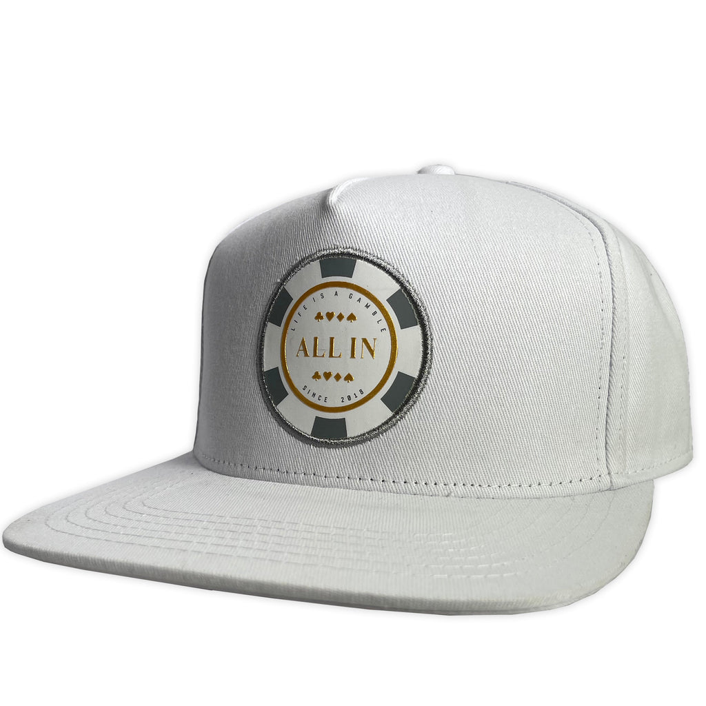 GORRA ALL IN BRAND PILOT BLANCA