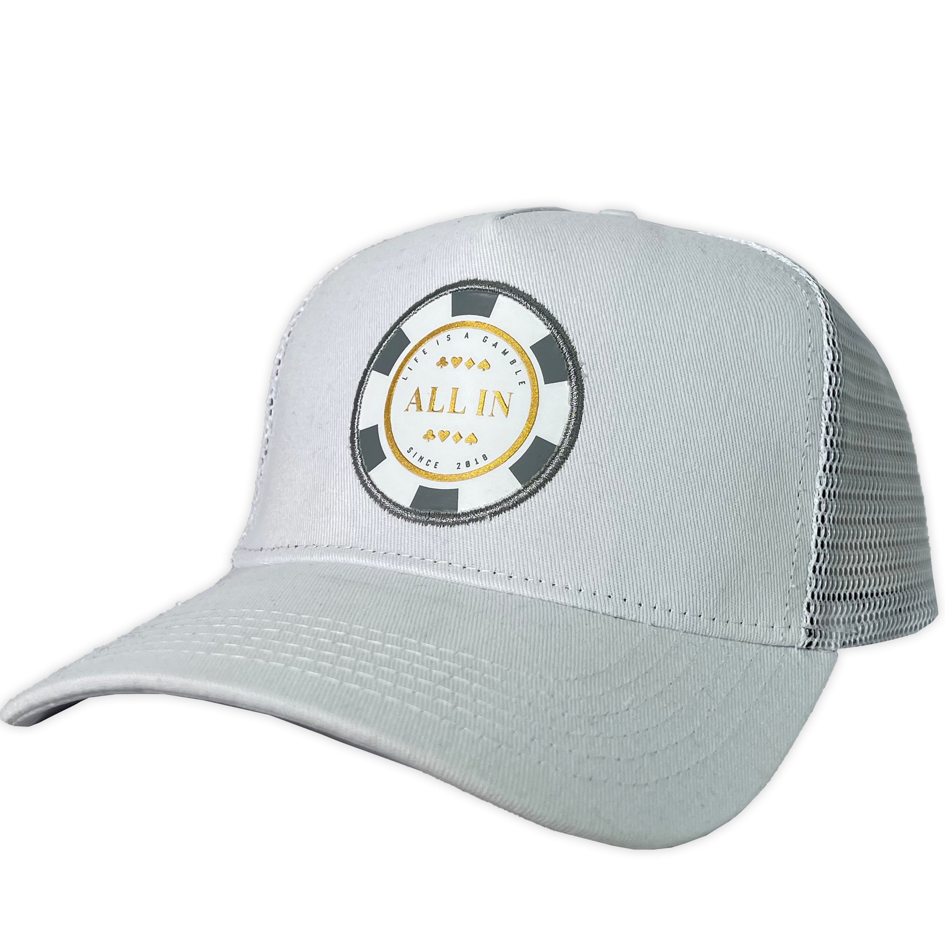 GORRA TODO EN MARCA PILOT BLANCA TC
