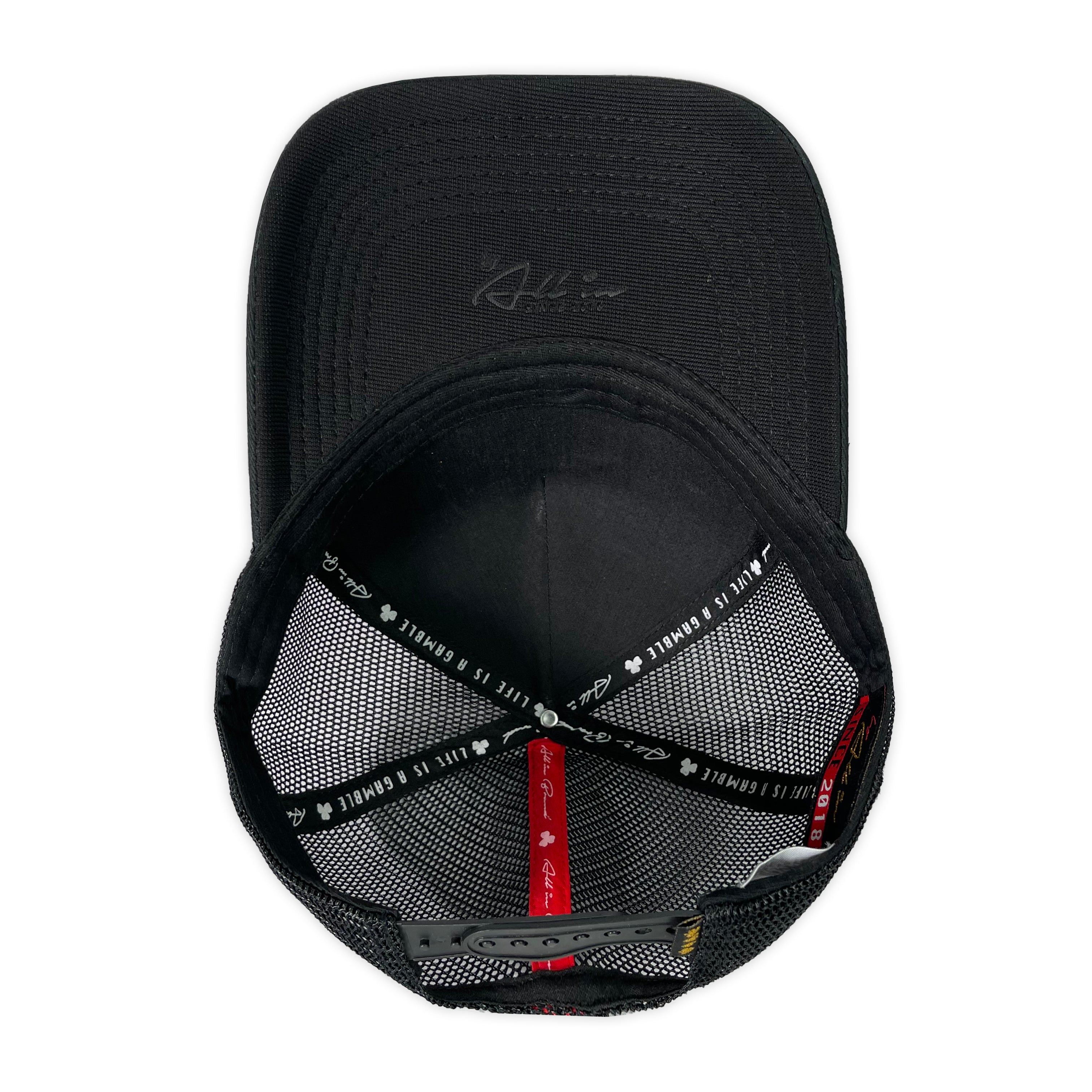 GORRA ALL IN BRAND PILOT NEGRA TRUCKER