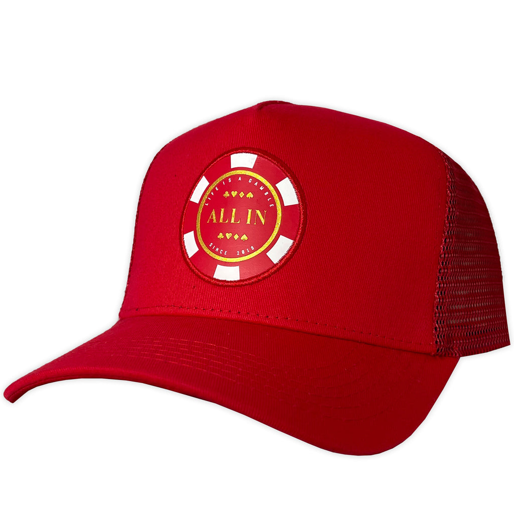 GORRA ALL IN PILOT ROJA TC