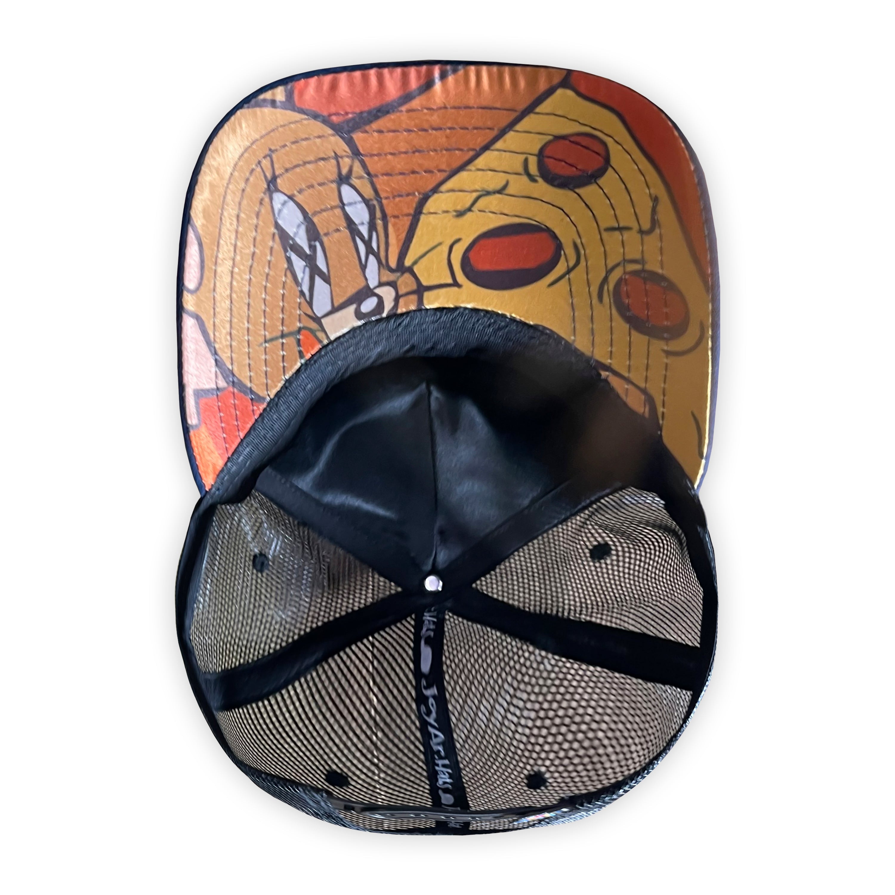 Rat and Chesse Blue Placa Trucker