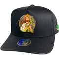 Gorra PIGUI CAPS GORRA SAN JUDAS 2.0 VISERA VINIPIEL CURVA BLACK