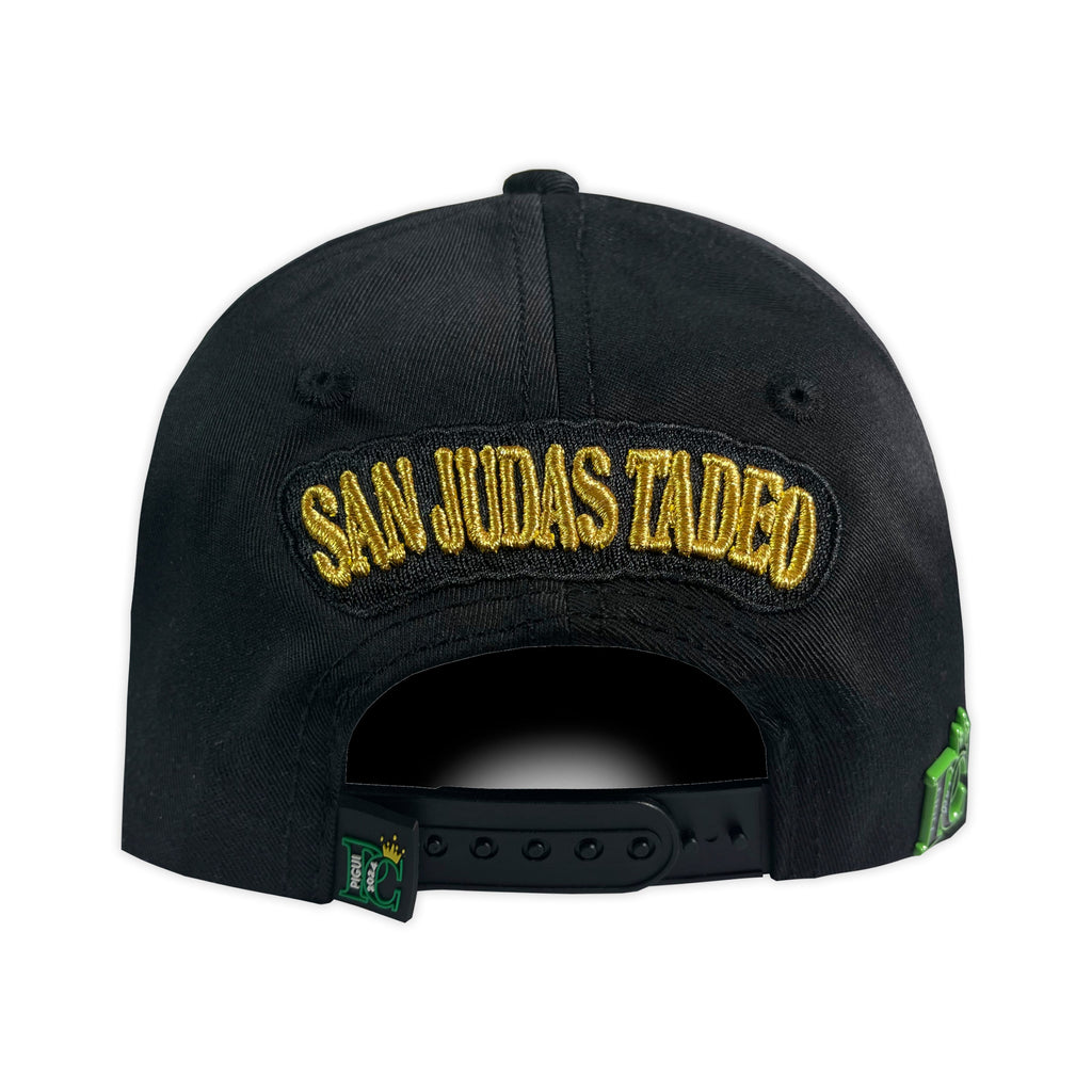 Gorra PIGUI CAPS GORRA SAN JUDAS 2.0 VISERA VINIPIEL CURVA BLACK