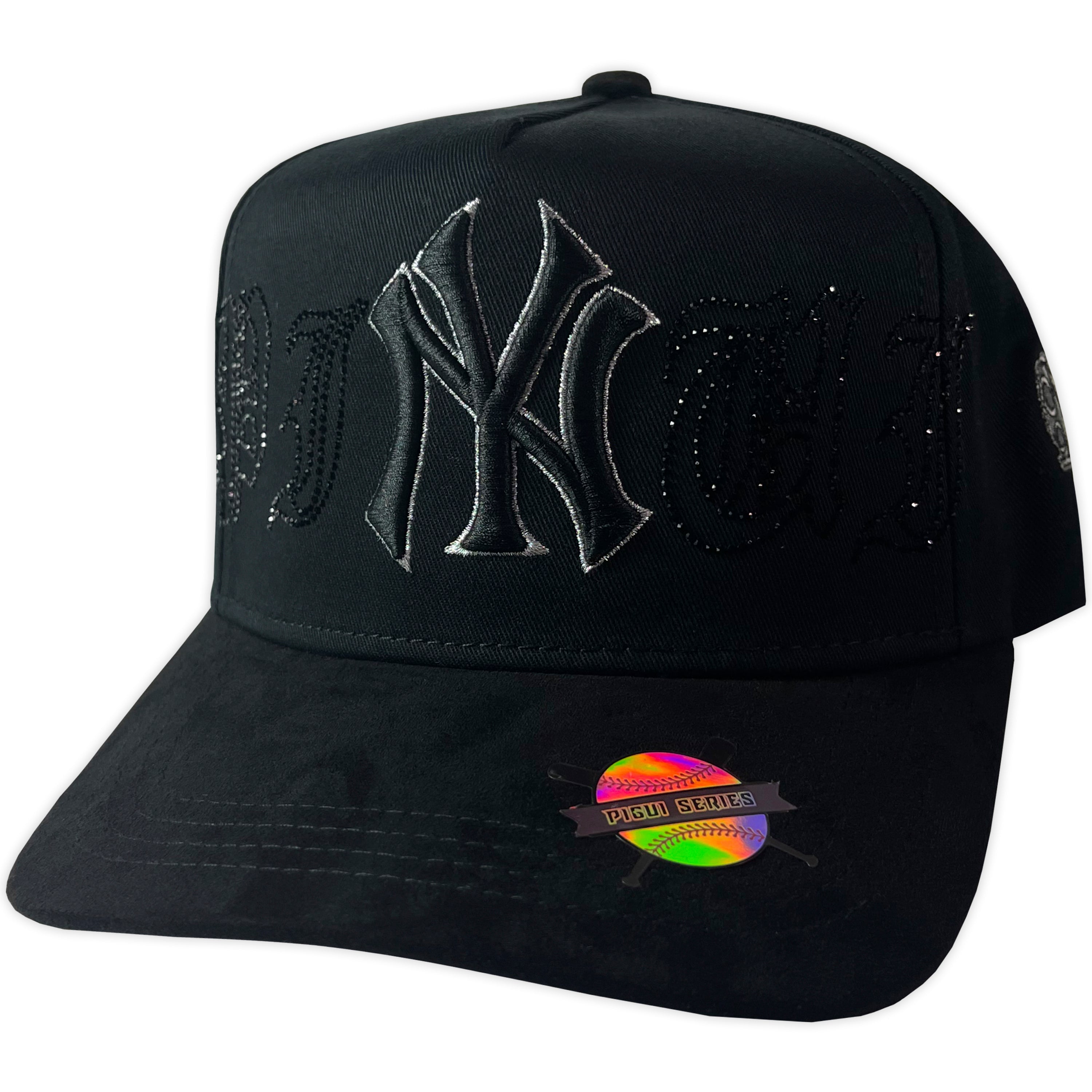 Gorra PIGUI CAPS SERIES 1 NY VISERA CURVA GAMUZA