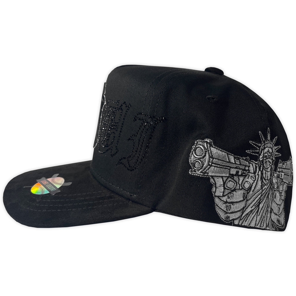 Gorra PIGUI CAPS SERIES 1 NY VISERA CURVA GAMUZA