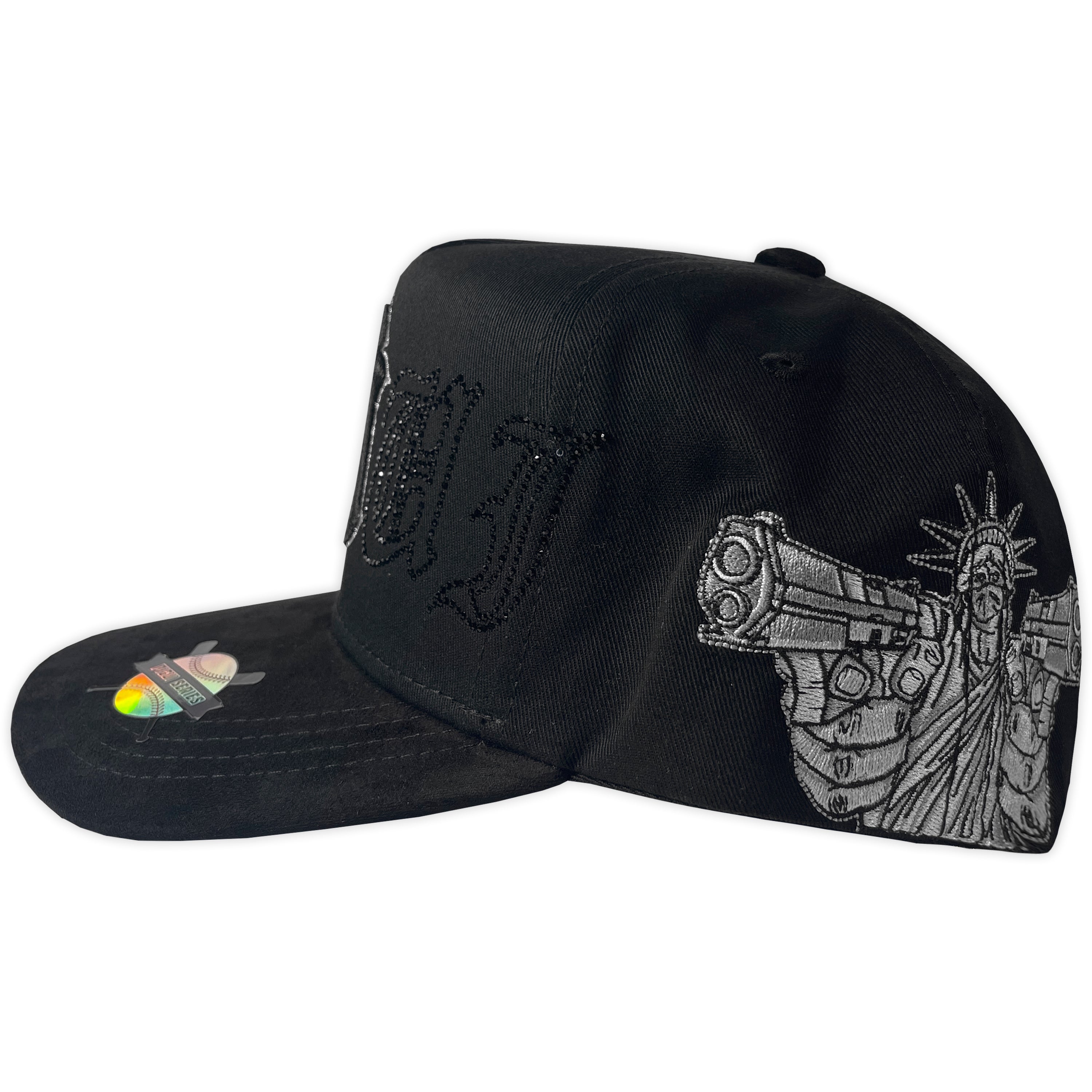 Gorra PIGUI CAPS SERIES 1 NY VISERA CURVA GAMUZA