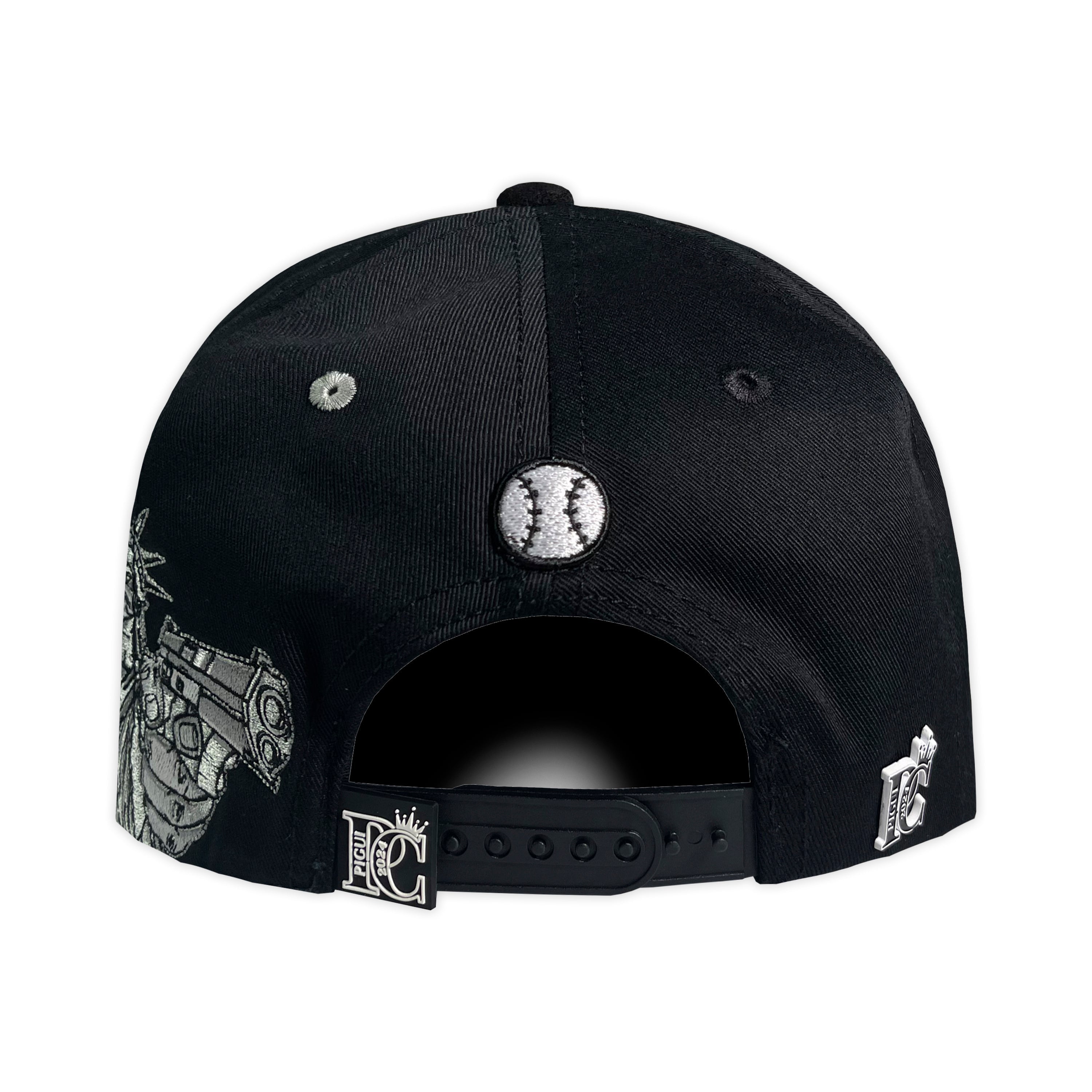 Gorra PIGUI CAPS SERIES 1 NY VISERA CURVA GAMUZA
