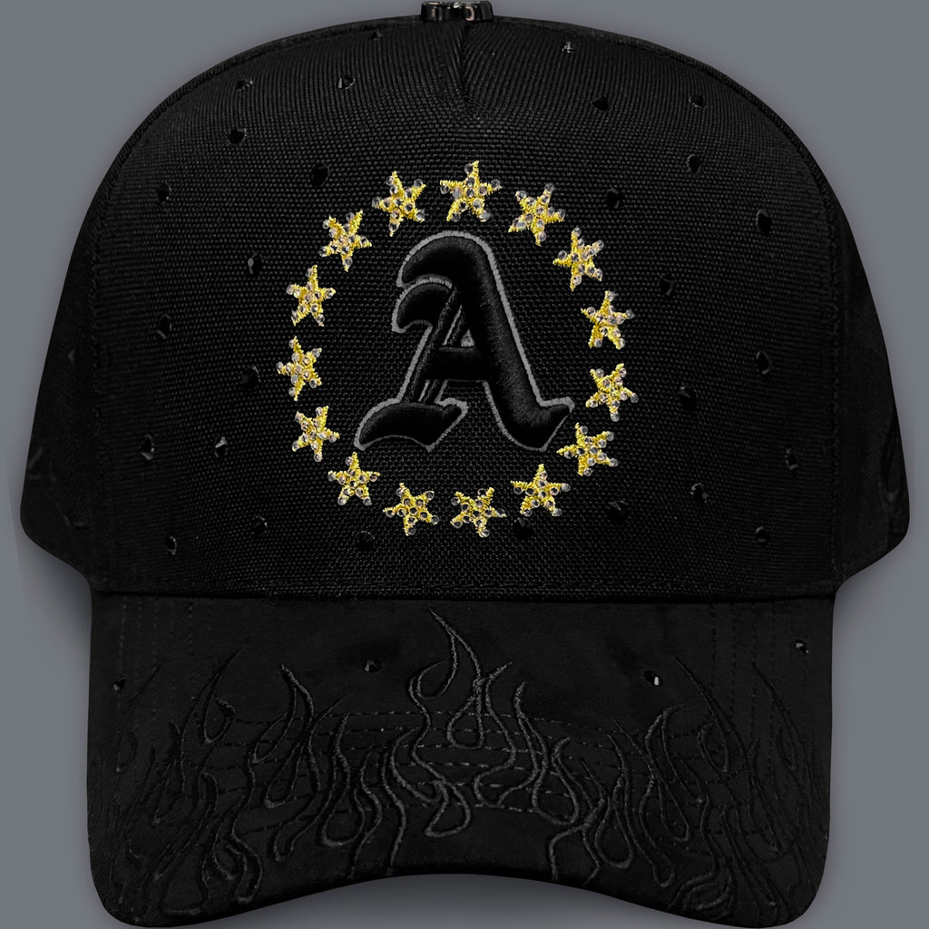 GORRA ALL IN BRAND STAR FIRE GOLDEN
