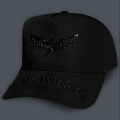GORRA ALL IN BRAND BLACK STAR WINGS SNAPBACK