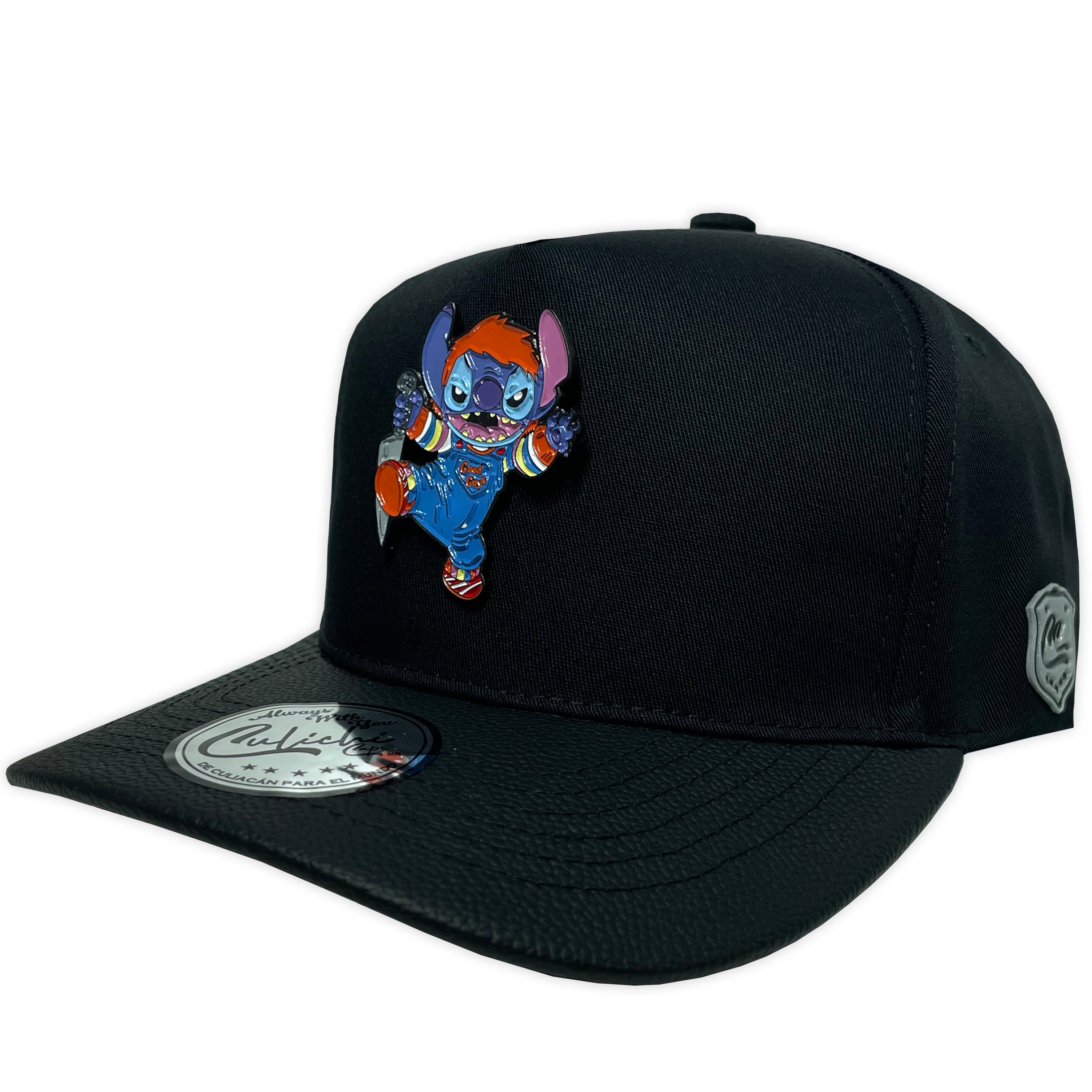 Gorra Culichi Caps Kids Stitch Placa Gabardina