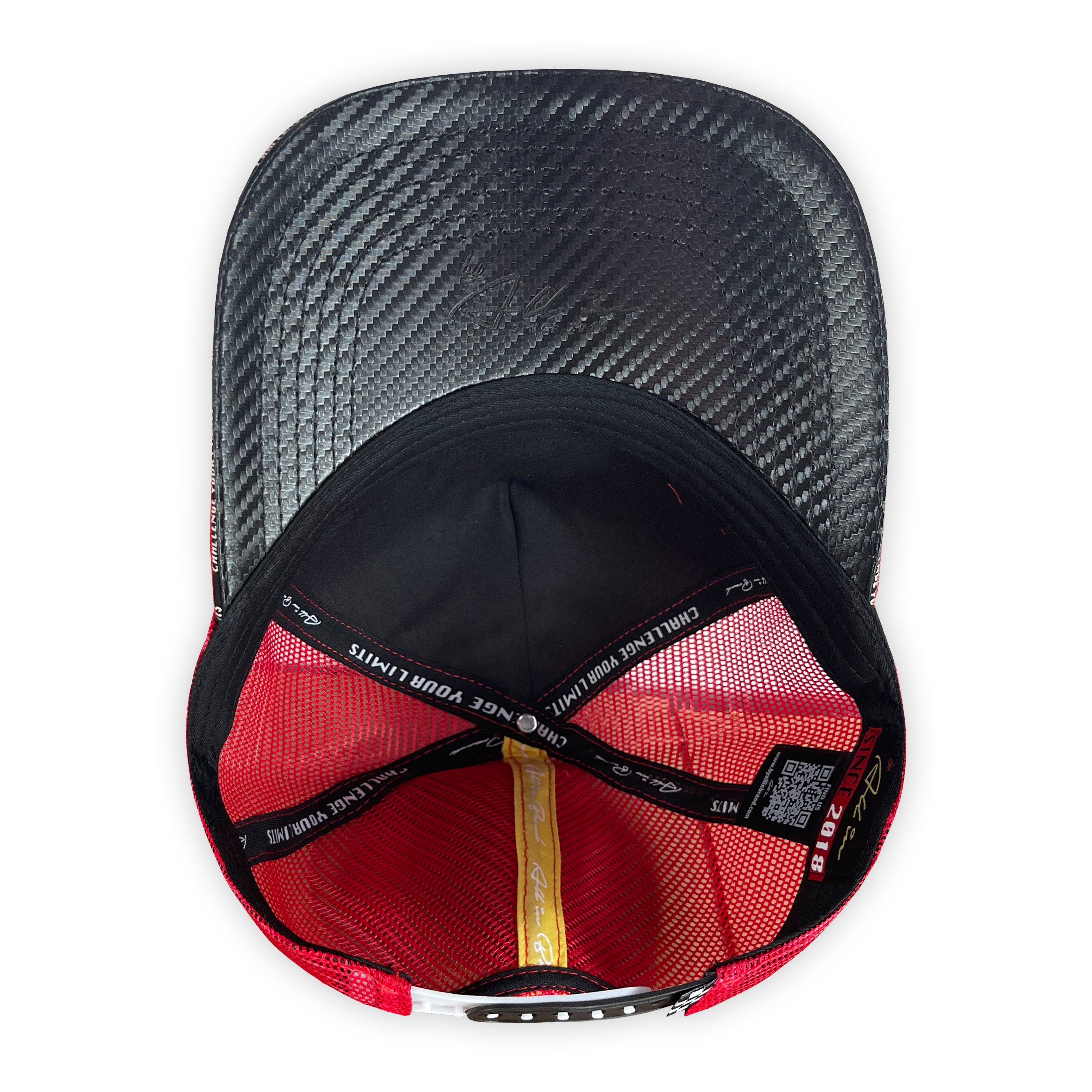 GORRA ALL IN BRAND SUPER SPORT RED BLACK LINE