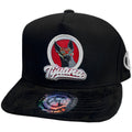 Gorra MVC TIJUANA GABARDINA BLACK VISERA PLANA GAMUZA