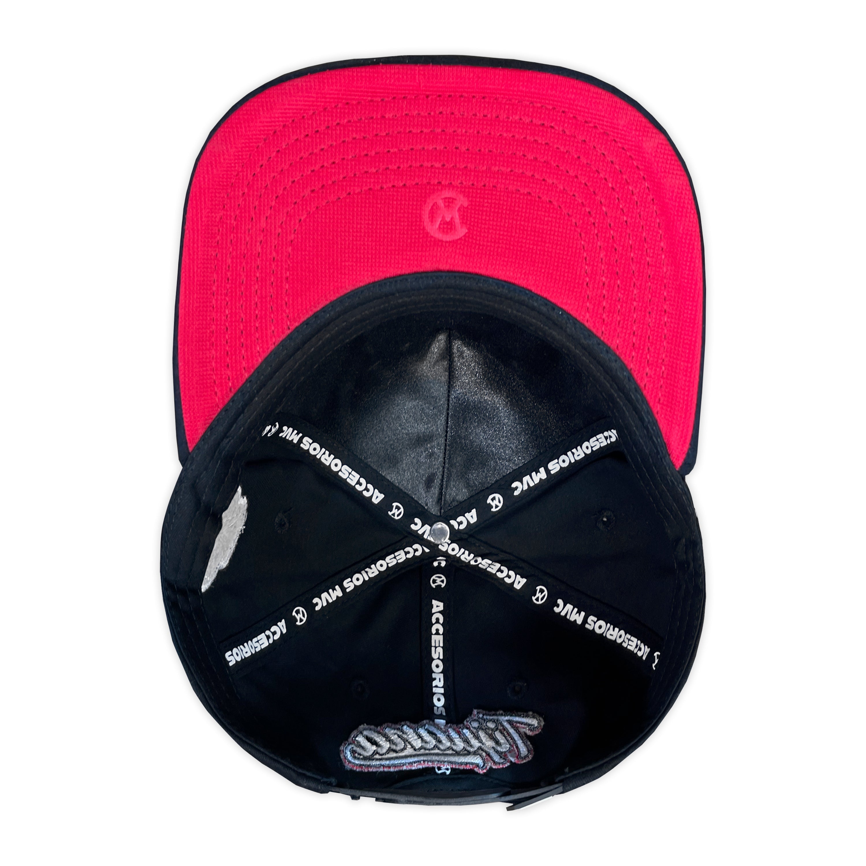 Gorra MVC TIJUANA GABARDINA BLACK VISERA PLANA GAMUZA