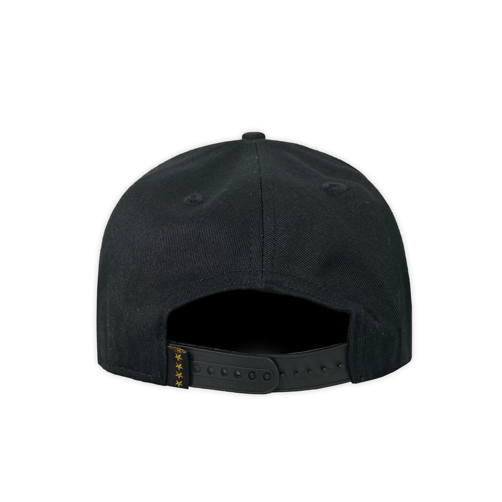 GORRA ALL IN BRAND UPPERCUT NEGRA SNAP BACK