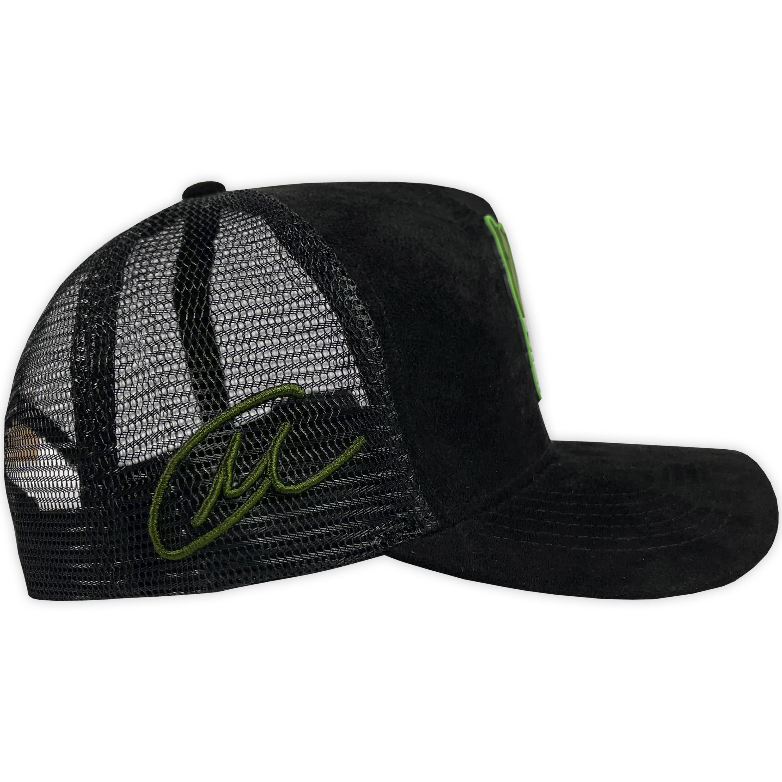 Gorra CM HATS X 420 EN LAS NUBES GAMUZA MALLA BLACK
