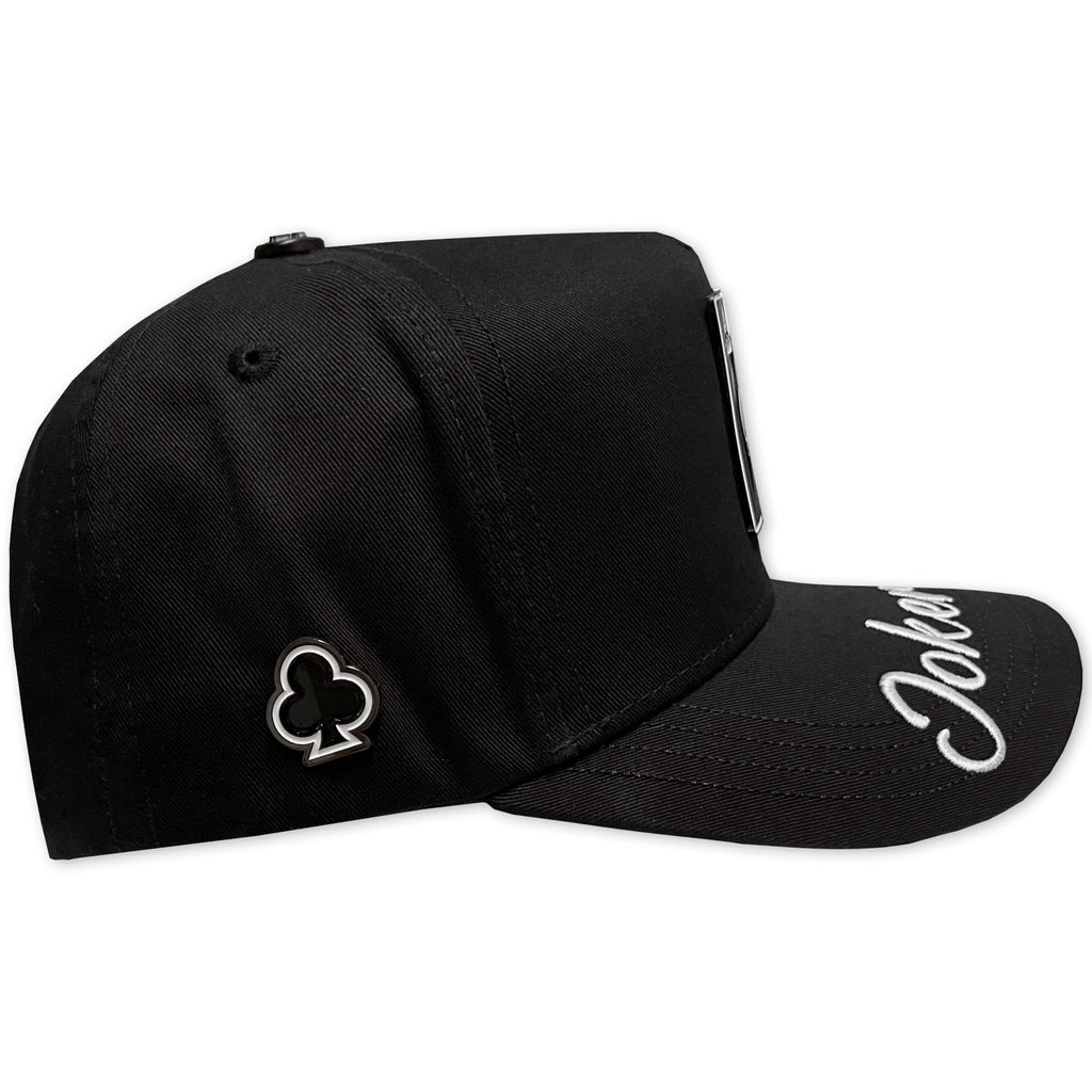 Gorra AM HATS CARTA JOKER CURVA BLACK