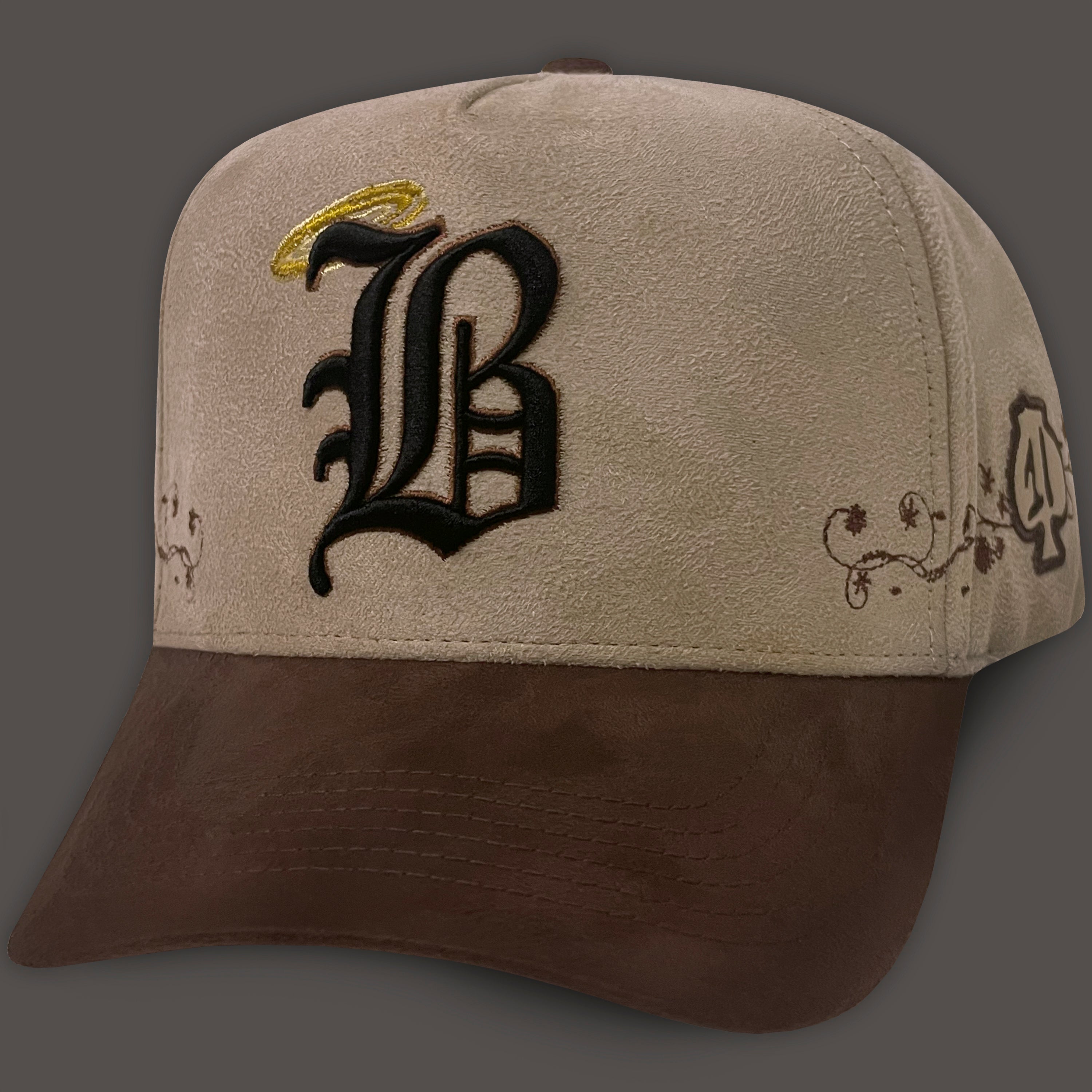 FLORAL BOSTON BROWN