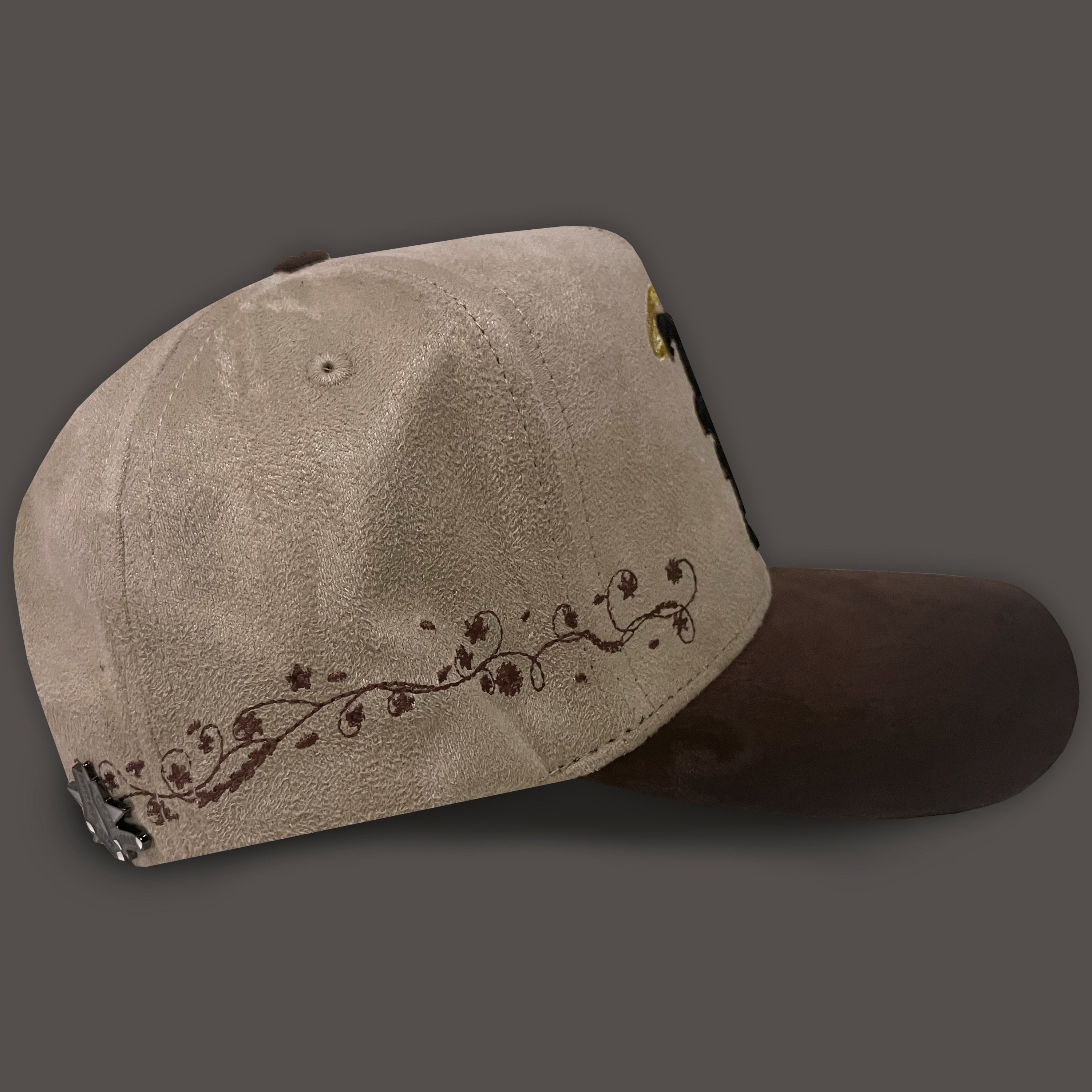 FLORAL BOSTON BROWN