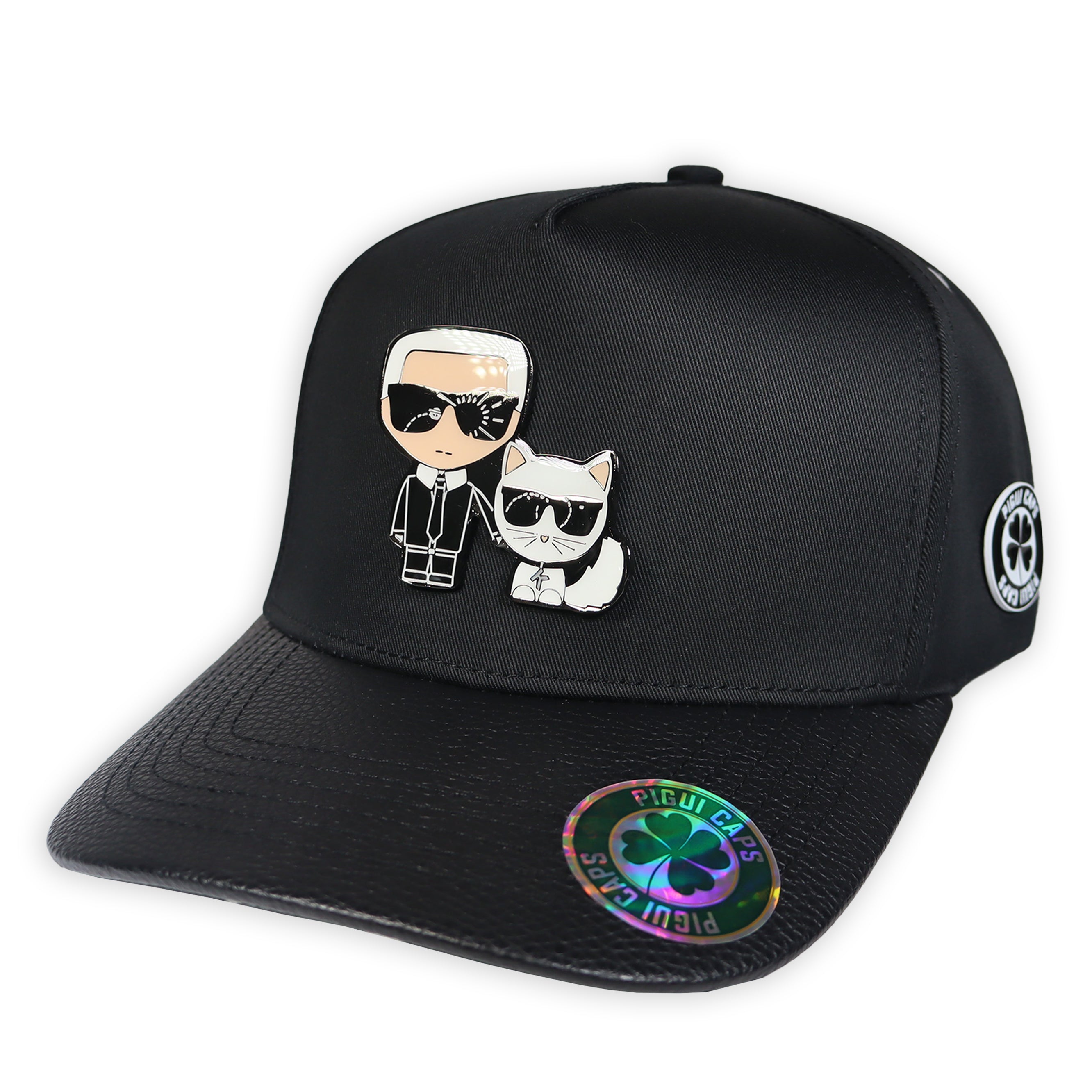 GORRA PIGUI CAPS KARL BLACK