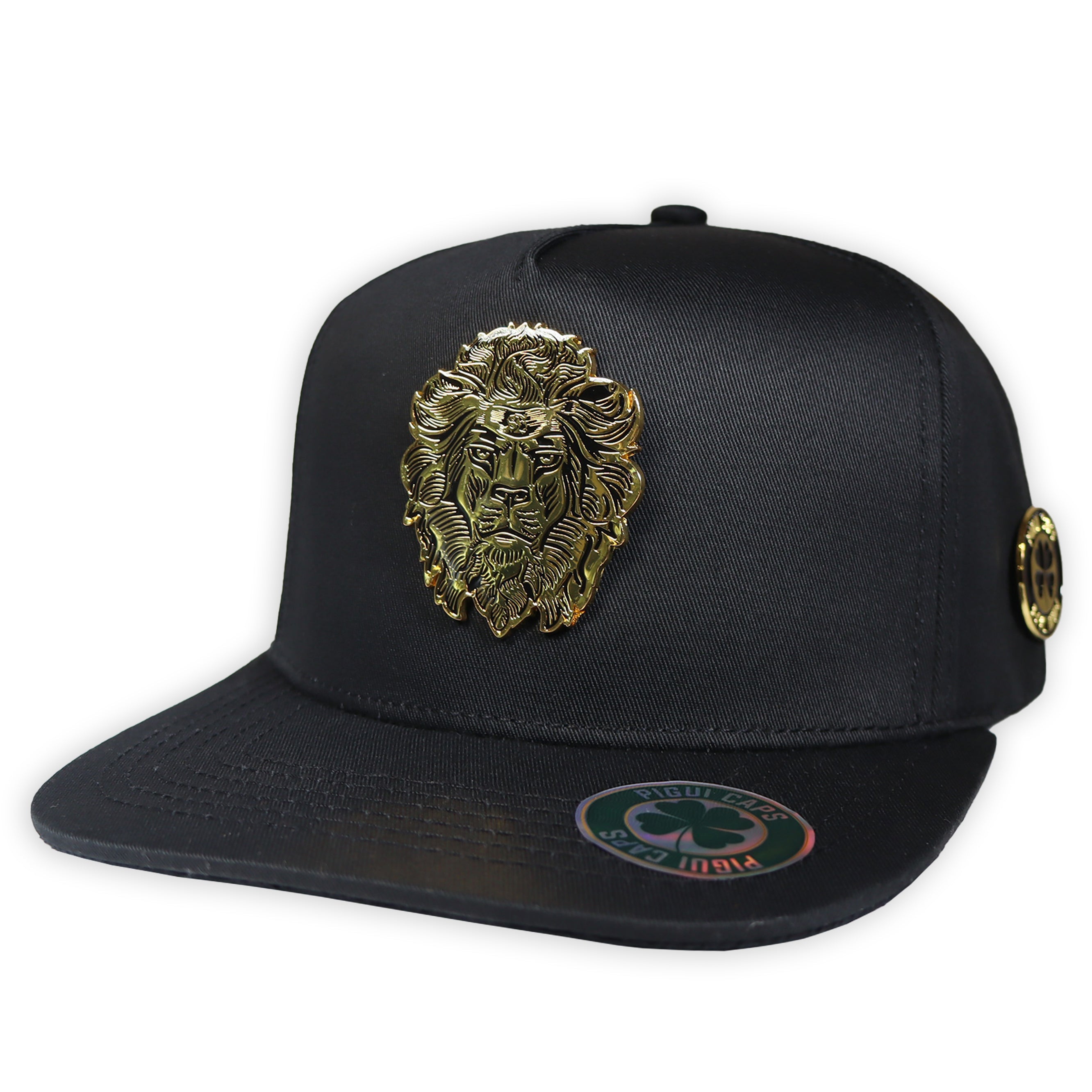 GORRA PIGUI LION GOLD PLANA