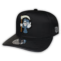 GORRA CULICHI CAPS DEAD SKULL BLACK PLACA SOLIDA