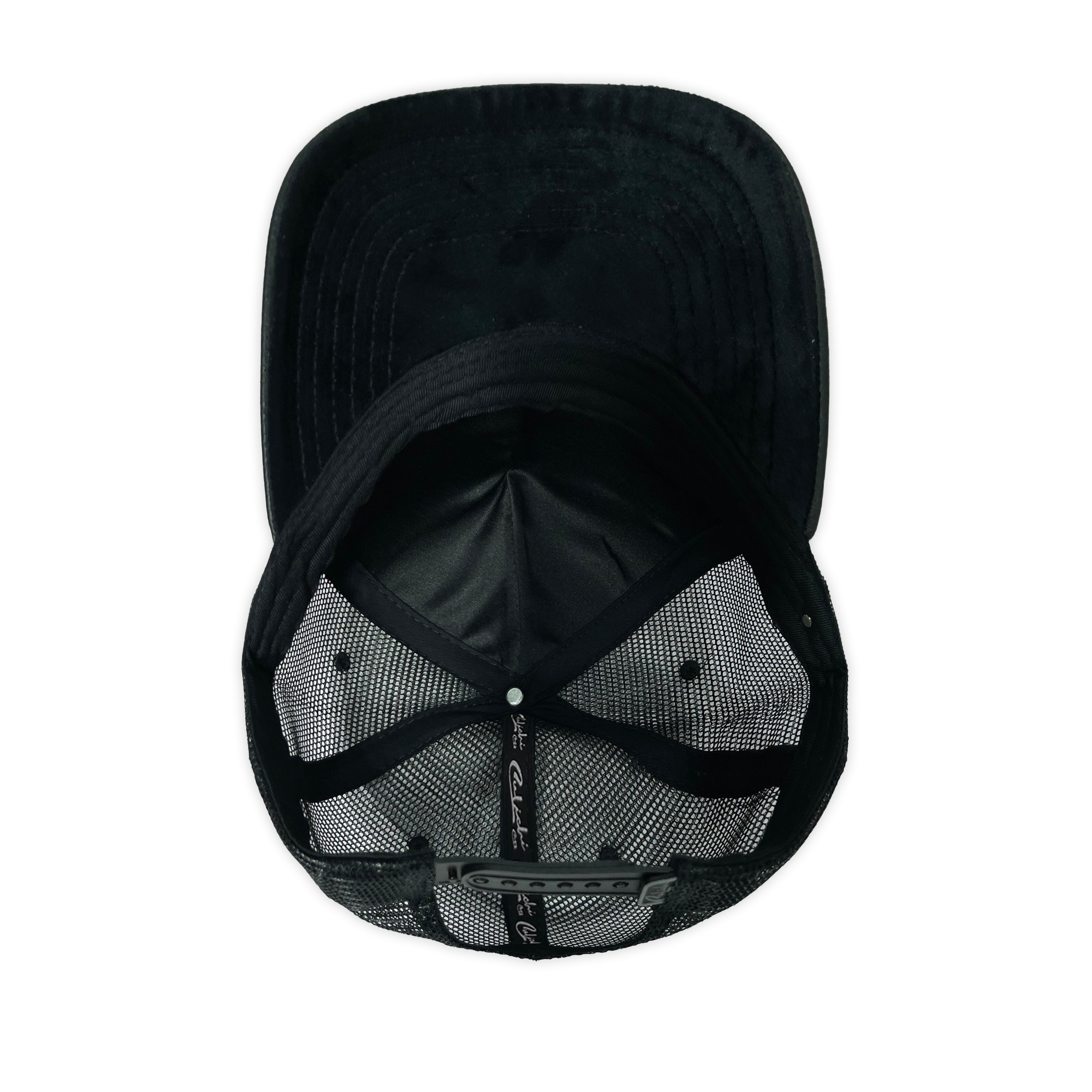 Gorra Culichi Caps Caballo Placa Trucker Gamuza